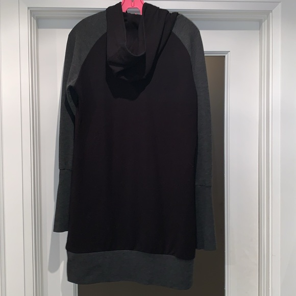 O’Neill 1/4 Zip Hoodie (very long) Size M - Picture 2 of 5